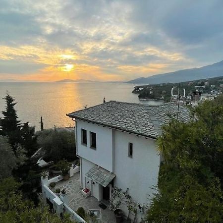 Iris Sea View Villa Áfissos Extérieur photo