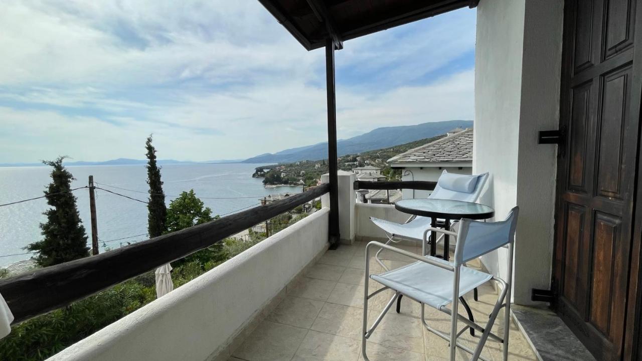 Iris Sea View Villa Áfissos Extérieur photo