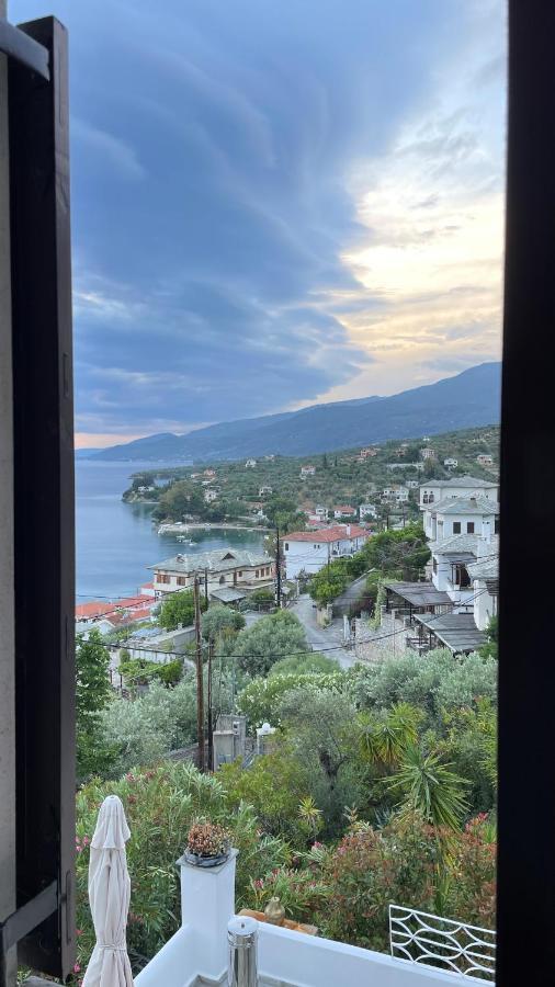 Iris Sea View Villa Áfissos Extérieur photo