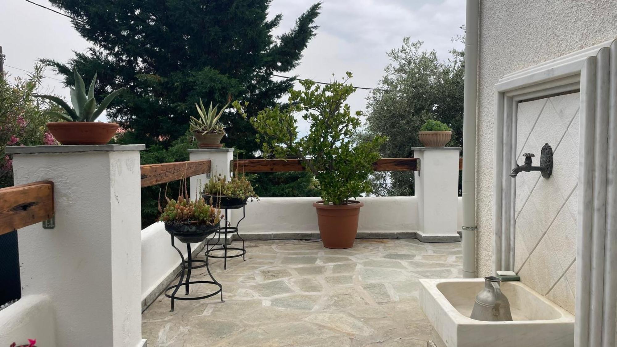 Iris Sea View Villa Áfissos Extérieur photo